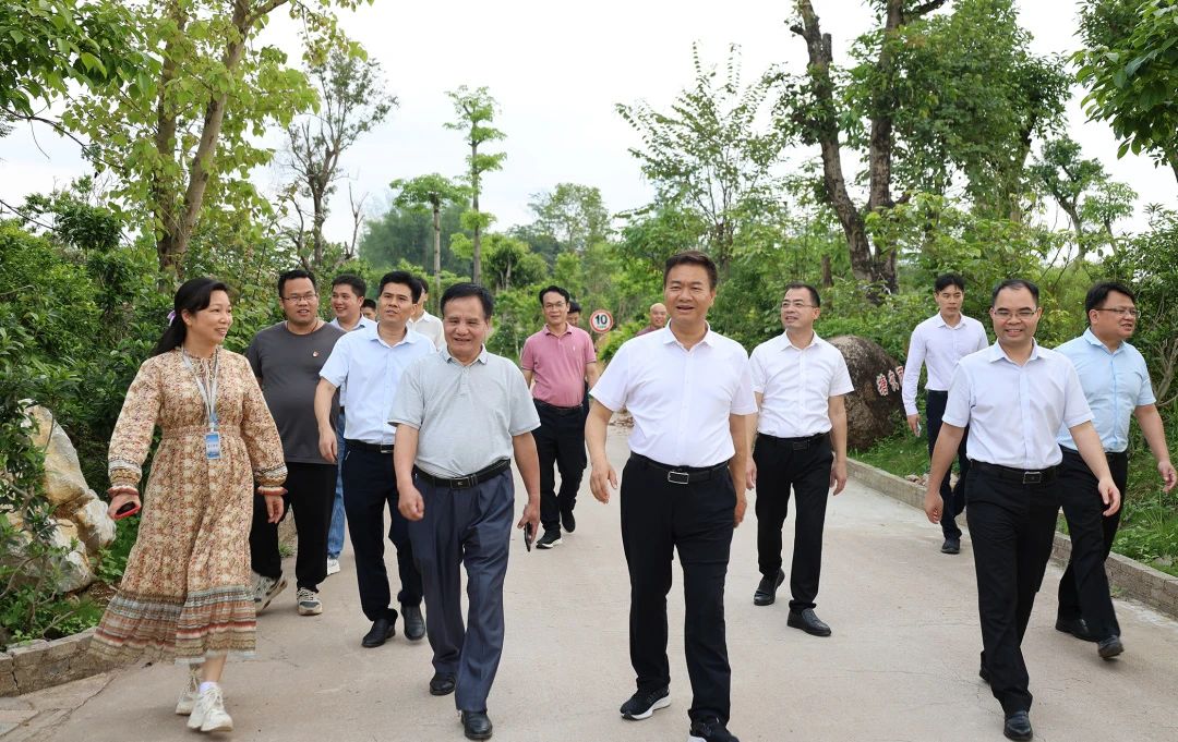 桂平市市长黄德佳等领导到我校指导工作 丨 亚新（中国）